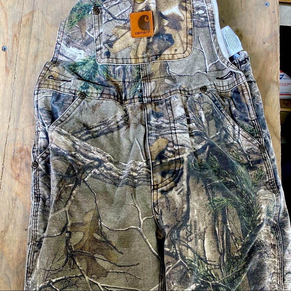 Carhartt quilted coveralls size 6